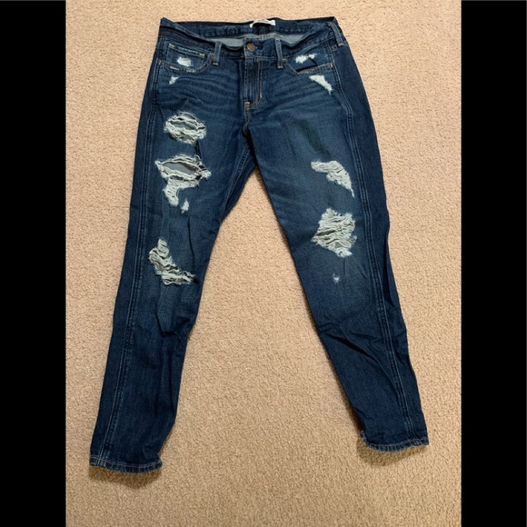 Hollister Denim - Hollister Distressed Boyfriend Jeans